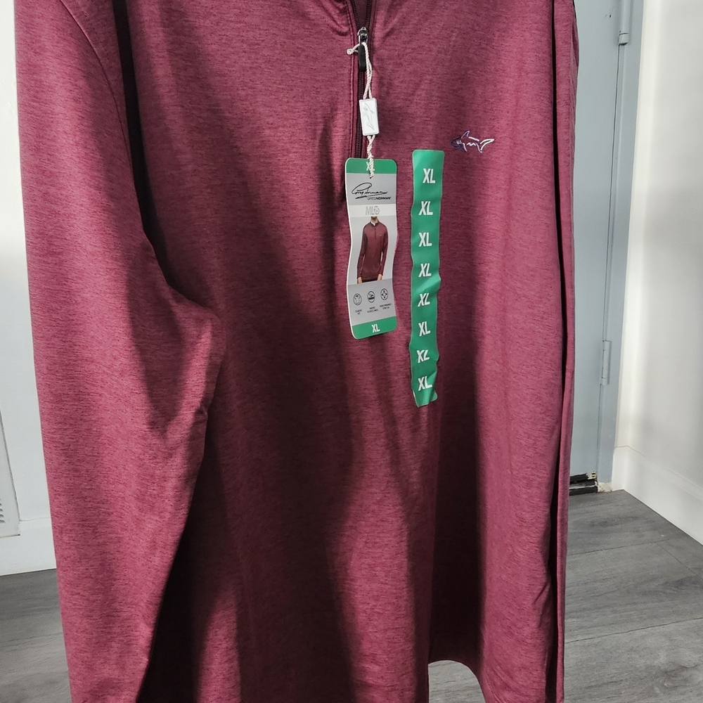 Southern Tide Burgundy Quarter-Zip Pullover